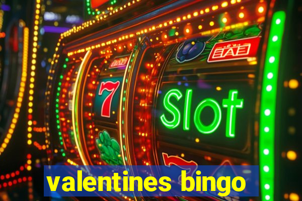 valentines bingo