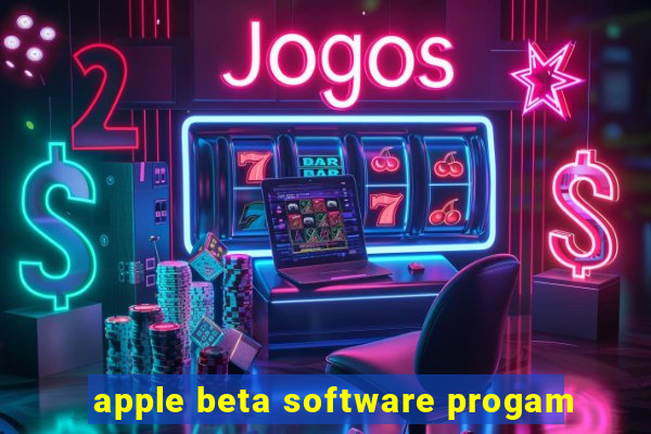 apple beta software progam