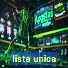 lista unica