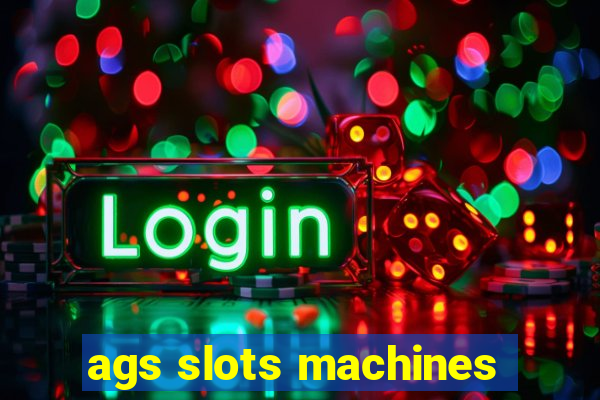 ags slots machines