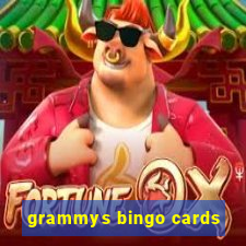 grammys bingo cards