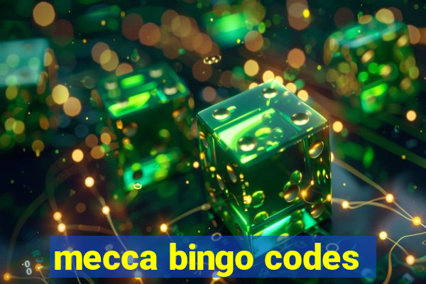 mecca bingo codes