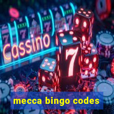 mecca bingo codes