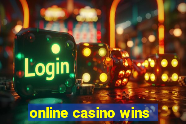 online casino wins