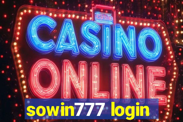 sowin777 login