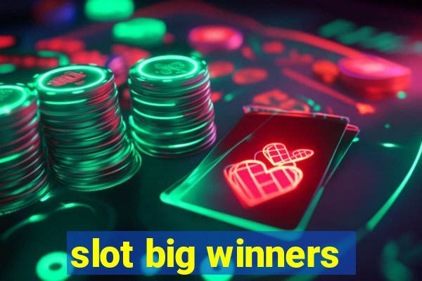 slot big winners