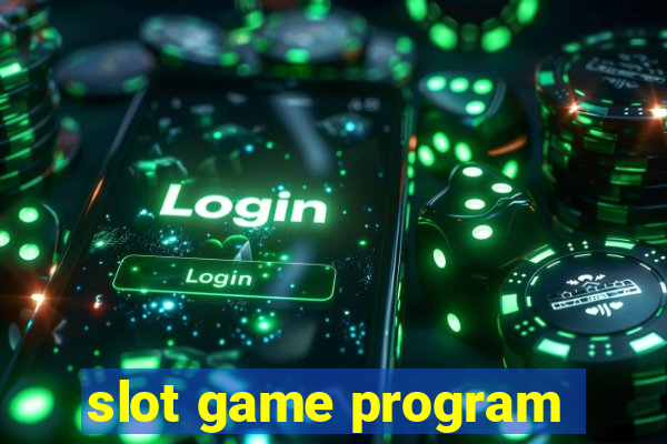 slot game program