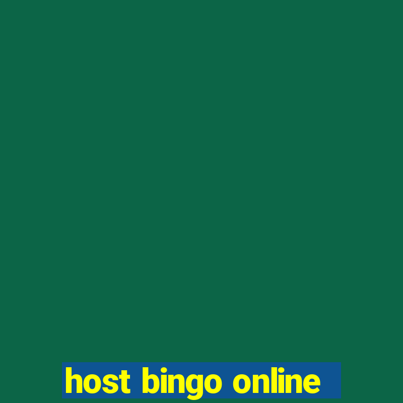 host bingo online