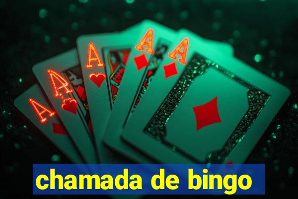 chamada de bingo