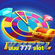 uuu 777 slot