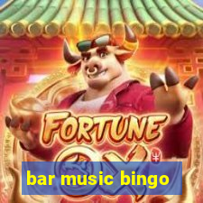 bar music bingo