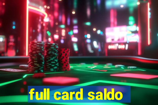 full card saldo