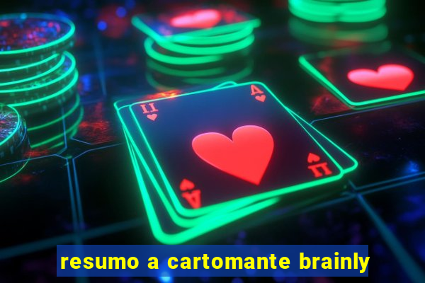 resumo a cartomante brainly