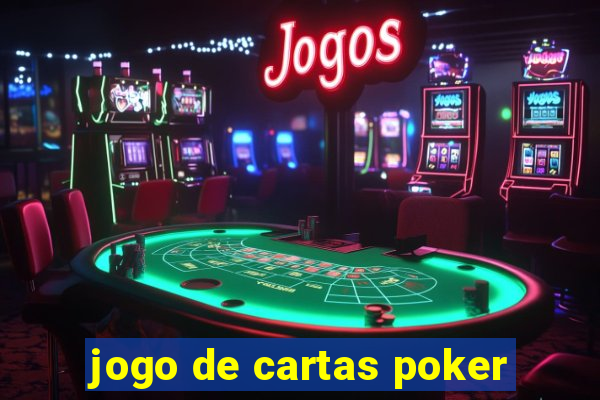 jogo de cartas poker