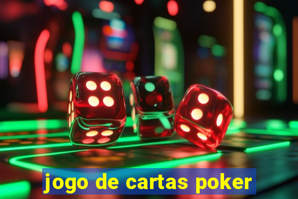 jogo de cartas poker