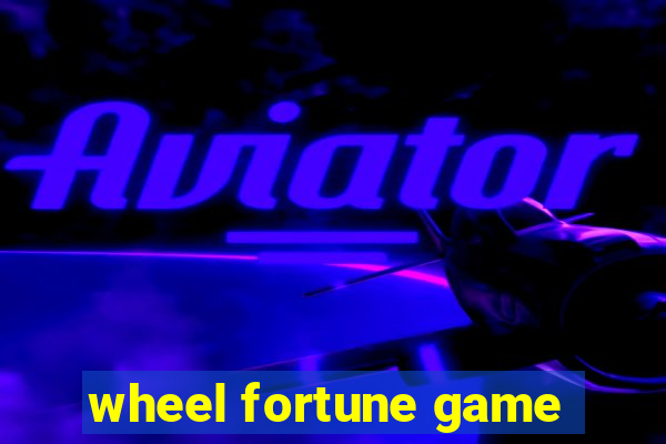 wheel fortune game