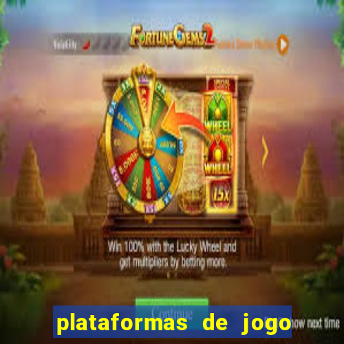 plataformas de jogo do tigre