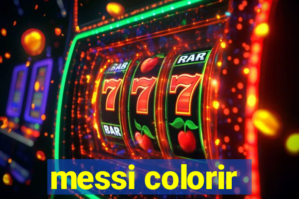 messi colorir