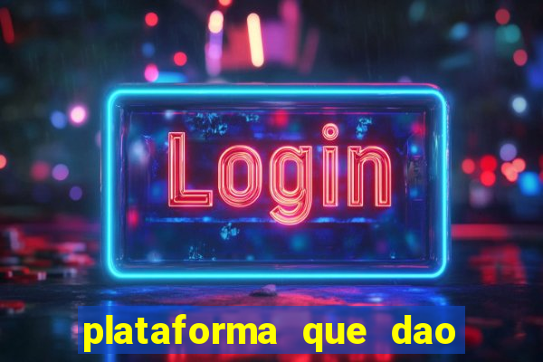 plataforma que dao bonus de cadastro