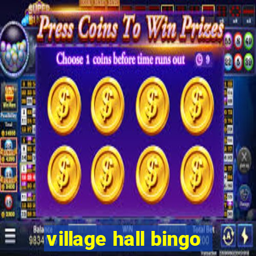 village hall bingo