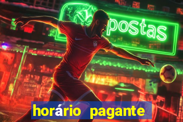 horário pagante fortune tiger