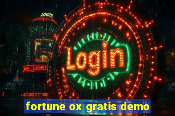 fortune ox gratis demo