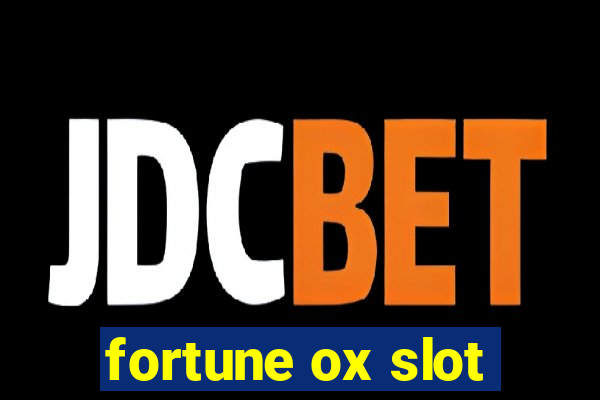 fortune ox slot