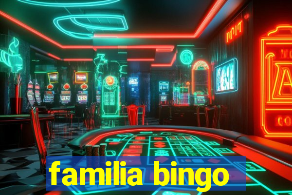 familia bingo