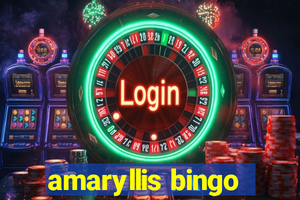 amaryllis bingo