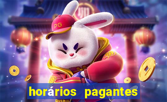 horários pagantes fortune rabbit hoje