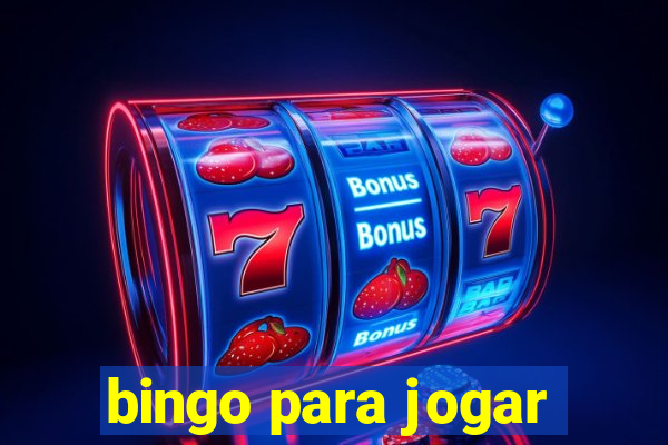 bingo para jogar