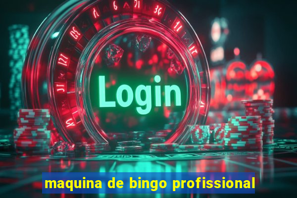 maquina de bingo profissional