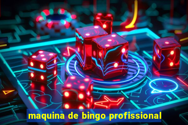 maquina de bingo profissional