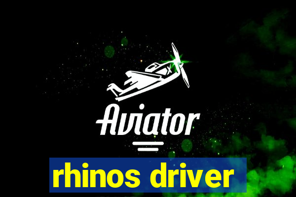 rhinos driver