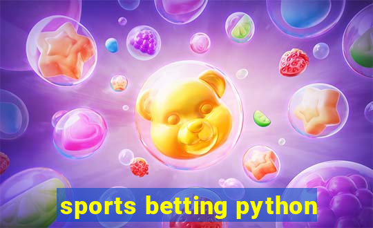 sports betting python