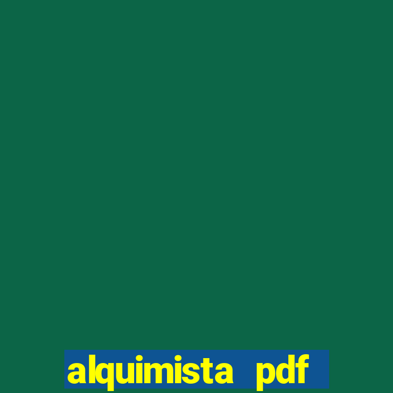 alquimista pdf alquimista livro