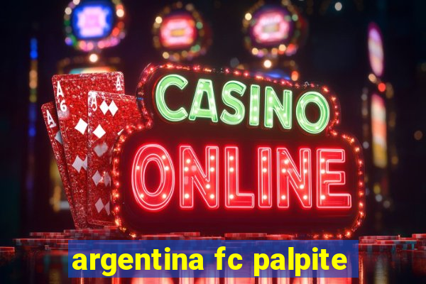 argentina fc palpite