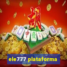 ele777 plataforma