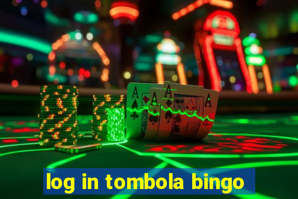 log in tombola bingo