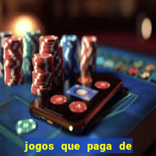 jogos que paga de verdade via pix