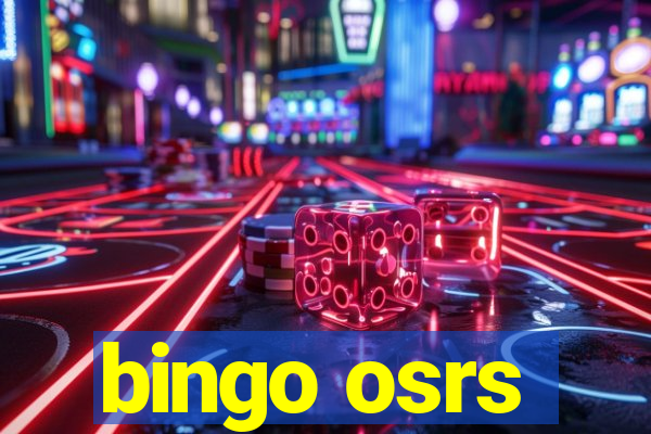 bingo osrs