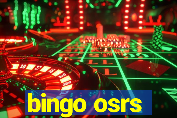 bingo osrs