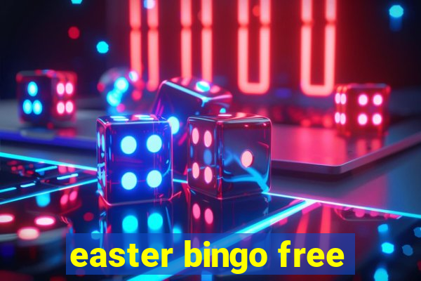 easter bingo free