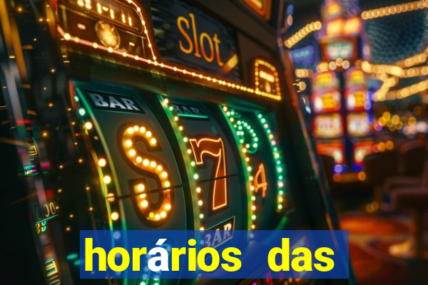 horários das plataformas de jogos