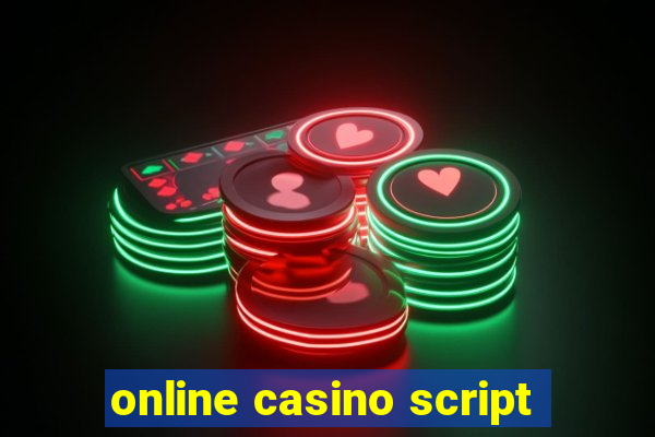 online casino script