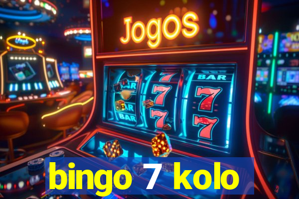 bingo 7 kolo