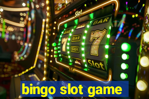 bingo slot game