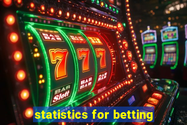 statistics for betting