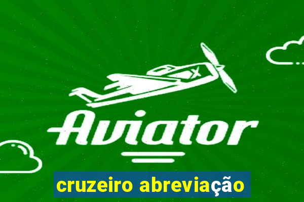 cruzeiro abreviação