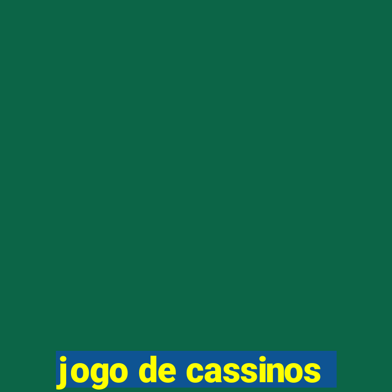 jogo de cassinos